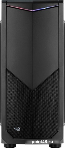 Корпус M iTower AeroCool Tomahawk-S-BK-v4 black (ATX/micro-ATX/mini-ITX, без БП) (4718009156760) фото 3