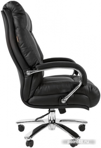 Кресло руководителя Chairman 405 CH, экокожа премиум черная, механизм качания, до 250кг фото 3
