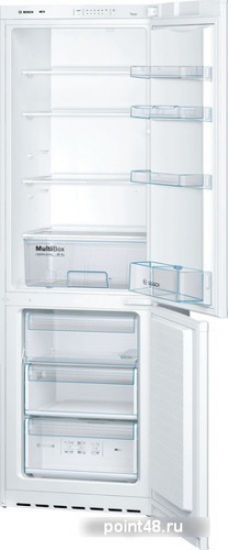 Холодильник Bosch KGV36NW1AR белый (двухкамерный) в Липецке фото 2
