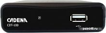 Купить Ресивер DVB-T2 Cadena CDT-100 черный в Липецке