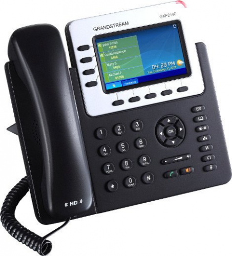 Купить Телефон Grandstream GXP-2140, VoIP 2 Порта Ethernet 10 в Липецке фото 2