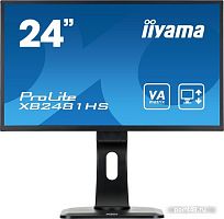 Купить Монитор Iiyama 23.6 XB2481HS-B1 черный VA LED 6ms 16:9 DVI HDMI M/M матовая HAS Pivot 250cd 178гр/178гр 1920x1080 D-Sub FHD 5.5кг в Липецке