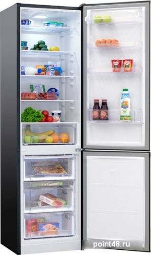 Холодильник Nordfrost NRB 154 232 черный матовый (двухкамерный) в Липецке фото 2