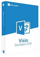 Офисное приложение Microsoft Visio Standard 2019 SP1 Rus DVD (D86-05813)