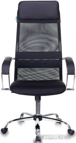 Кресло руководителя Бюрократ CH-608SL/BLACK спинка сетка черный TW-01, TW-11 искусст.кожа/ткань, кре фото 2