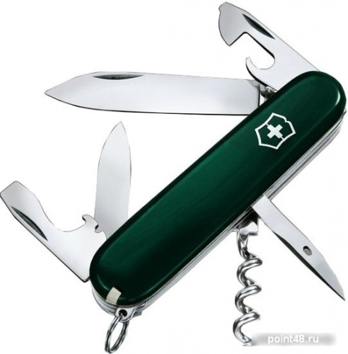 Купить Нож перочинный Victorinox Spartan (1.3603.4R) 12функций темно-зеленый карт.коробка в Липецке