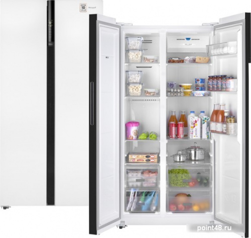 Холодильник side by side Weissgauff WSBS 600 WG NoFrost Inverter в Липецке фото 2