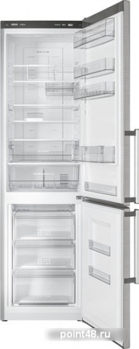 Холодильник двухкамерный Atlant ХМ 4624-141 цвет нержавеющая сталь, морозильная камера снизу в Липецке фото 3