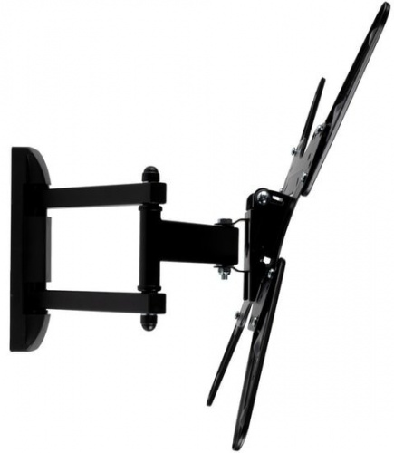 Купить Кронштейн для ТВ KROMAX OPTIMA-414 black (max VESA 400x400 мм, настенный, наклонно-поворотный, max 30 кг) (29012) в Липецке фото 3