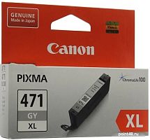 Купить Картридж струйный Canon CLI-471XLGY 0350C001 серый для Canon Pixma MG5740/MG6840/MG7740 в Липецке