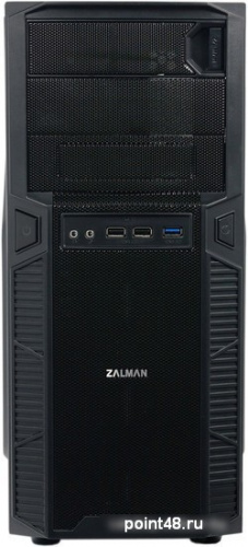 Корпус Zalman ZM-Z1 черный w/o PSU ATX 2xUSB2.0 1xUSB3.0 audio bott PSU фото 3