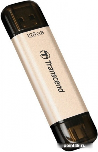Купить Флеш Диск Transcend 128Gb Jetflash 930С TS128GJF930C USB3.0 золотистый/черный в Липецке фото 3