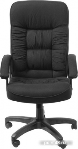 Кресло руководителя Бюрократ T-9908AXSN-Black черный 80-11 ткань крестовина пластиковая фото 2