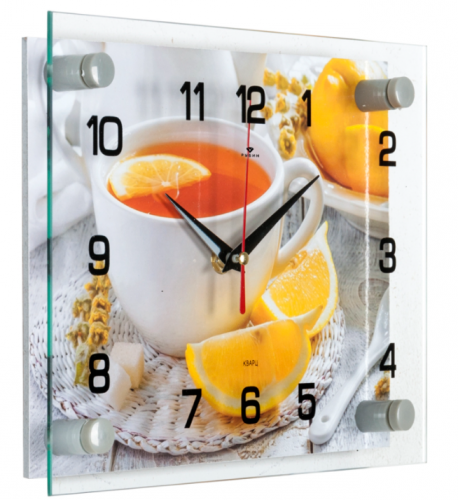 Купить Часы настенные 21 ВЕК 2026-124 Чай с лимоном в Липецке фото 2