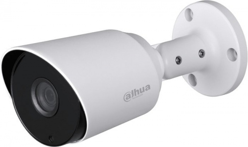 Купить Камера видеонаблюдения Dahua DH-HAC-HFW1200TP-0280B 2.8-2.8мм HD-CVI HD-TVI цветная корп.:белый в Липецке