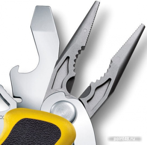 Купить Нож перочинный VICTORINOX RangerGrip Boatsman 0.9798.MWC8, пластик/сталь, черный/желтый в Липецке фото 3