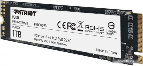 Накопитель SSD Patriot PCI-E x4 1Tb P300P1TBM28 P300 M.2 2280 фото 3