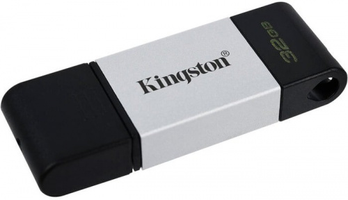 Купить Флеш Диск Kingston 32Gb DataTraveler 80 DT80/32GB USB3.0 черный в Липецке фото 2