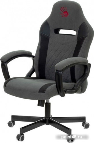 Кресло игровое A4Tech Bloody GC-110, серый, крестовина пластик фото 3