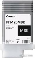 Купить Картридж струйный Canon PFI-120 MBK 2884C001 черный матовый (130мл) для Canon imagePROGRAF TM-200/205 в Липецке