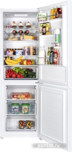 Холодильник Maunfeld MFF185SFW белый (двухкамерный) в Липецке фото 2