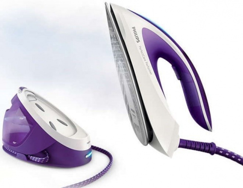 Купить Парогенератор Philips GC8752/30 2600Вт белый/фиолетовый в Липецке фото 3