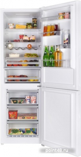 Холодильник Maunfeld MFF185NFW белый (двухкамерный) в Липецке фото 3