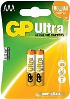 Купить Батарея GP Ultra Alkaline 24AU LR03 AAA (2шт) в Липецке