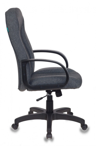 Кресло руководителя Бюрократ T-898AXSN серый 3C1 крестовина пластик фото 3