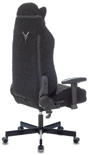 Кресло игровое Knight T1 черный экомех с подголов. крестовина металл фото 4