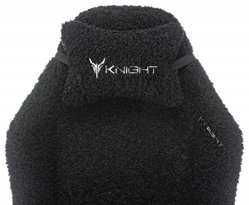 Кресло игровое Knight T1 черный экомех с подголов. крестовина металл фото 8