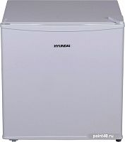 Холодильник Hyundai CO0502 серебристый/черный (однокамерный) в Липецке