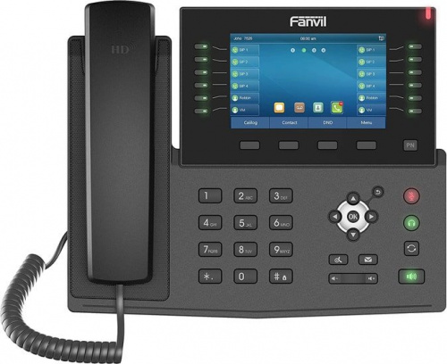 Купить Телефон IP Fanvil X7C черный в Липецке фото 2