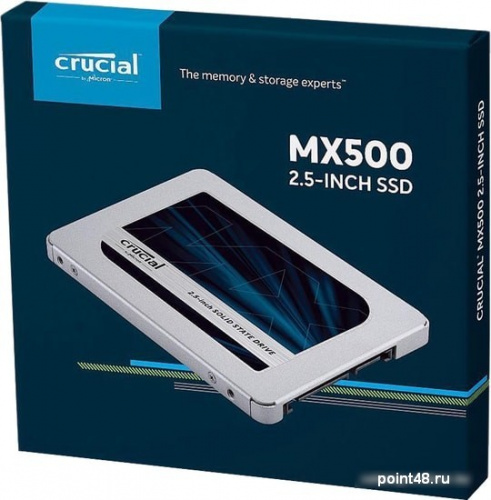 Накопитель SSD Crucial SATA III 1Tb CT1000MX500SSD1 MX500 2.5 фото 3
