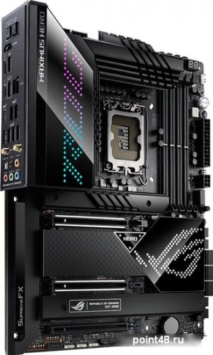 Материнская плата Asus ROG MAXIMUS Z690 HERO Soc-1700 Intel Z690 4xDDR5 ATX AC`97 8ch(7.1) 2x2.5Gg RAID+HDMI фото 2