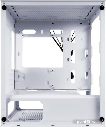 Корпус 1STPLAYER TRILOBITE T3 White / mATX, TG / 4x 120mm LED fans inc. / T3-WH-4F1-W фото 3