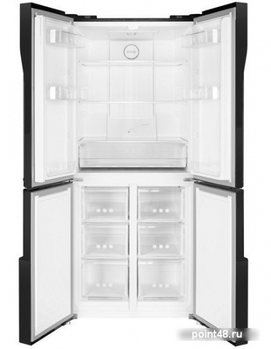 Четырёхдверный холодильник MAUNFELD MFF182NFSBE в Липецке фото 3