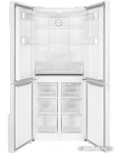 Четырёхдверный холодильник MAUNFELD MFF182NFWE в Липецке фото 2