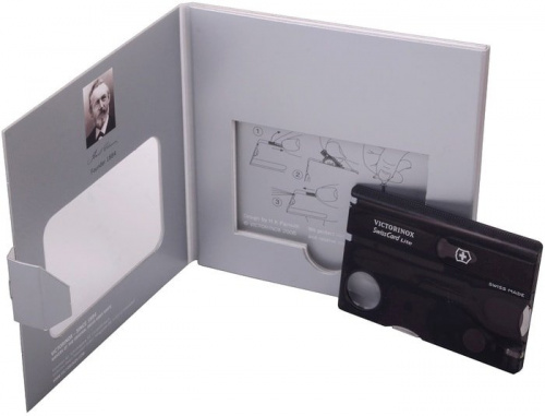 Купить Швейцарская карта VICTORINOX SwissCard Lite, пластик, черный в Липецке фото 3