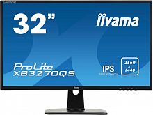 Купить Монитор Iiyama 32  ProLite XB3270QS-B1 черный IPS 4ms 16:9 DVI HDMI M/M матовая HAS Pivot 1200:1 300cd 178гр/178гр 2560x1440 DisplayPort в Липецке