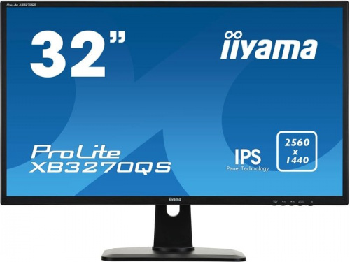 Купить Монитор Iiyama 32  ProLite XB3270QS-B1 черный IPS 4ms 16:9 DVI HDMI M/M матовая HAS Pivot 1200:1 300cd 178гр/178гр 2560x1440 DisplayPort в Липецке