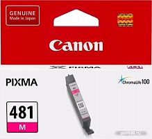 Купить Картридж струйный Canon CLI-481 M 2099C001 пурпурный для Canon Pixma TS6140/TS8140TS/TS9140/TR7540/TR8540 в Липецке
