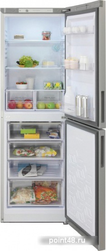 Холодильник Бирюса Б-M6031 серый металлик (двухкамерный) в Липецке фото 2