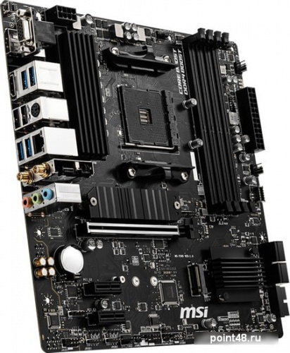 Материнская плата MSI B550M PRO-VDH WIFI Soc-AM4 AMD B550 4xDDR4 mATX AC`97 8ch(7.1) GbLAN RAID+HDMI+DP фото 3