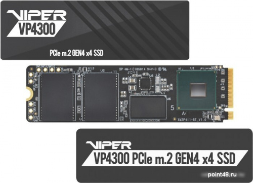 Накопитель SSD Patriot PCI-E 4.0 x4 2Tb VP4300-2TBM28H Viper VP4300 M.2 2280 фото 3