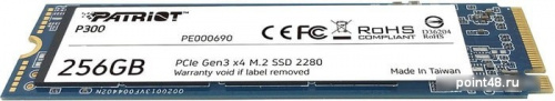 Накопитель SSD Patriot PCI-E x4 256Gb P300P256GM28 P300 M.2 2280 фото 3