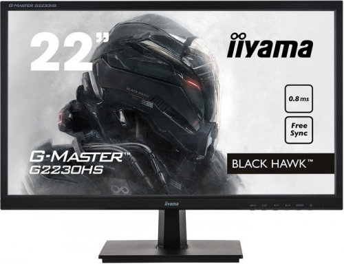 Купить Монитор Iiyama 21.5  G-Master G2230HS-B1 черный TN LED 16:9 HDMI M/M матовая 250cd 170гр/160гр 1920x1080 D-Sub DisplayPort FHD 3.1кг в Липецке