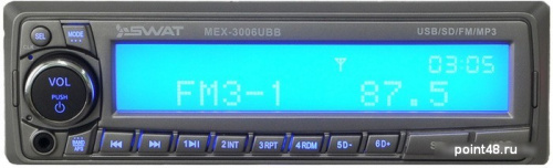 Автомагнитола Swat MEX-3006UBB 1DIN 4x50Вт в Липецке от магазина Point48