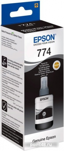 Купить Картридж струйный Epson T7741 C13T77414A черный (140мл) для Epson M100/105/200 в Липецке