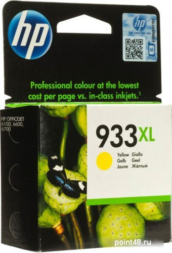 Купить Картридж ориг. HP CN056AE (№933XL) желтый для OfficeJet 6100/6600/6700 (825стр) в Липецке фото 3